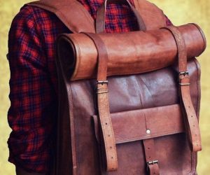 Read more about the article Genuine Leather Rucksack Backpack