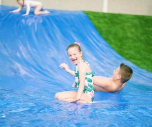 Read more about the article Giant Backyard Blast Slip And Slide