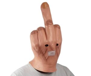 Read more about the article Giant Middle Finger Mask