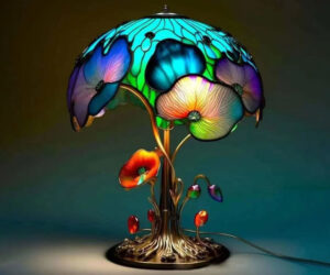 Read more about the article Stained Glass Mushroom Lamp