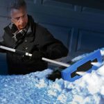 LED Foam Head Vehicle Snow Broom