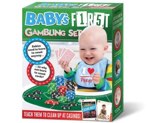 Read more about the article Baby’s First Gambling Set<span class="rmp-archive-results-widget "><i class=" rmp-icon rmp-icon--ratings rmp-icon--thumbs-up rmp-icon--full-highlight"></i><i class=" rmp-icon rmp-icon--ratings rmp-icon--thumbs-up rmp-icon--full-highlight"></i><i class=" rmp-icon rmp-icon--ratings rmp-icon--thumbs-up rmp-icon--full-highlight"></i><i class=" rmp-icon rmp-icon--ratings rmp-icon--thumbs-up rmp-icon--full-highlight"></i><i class=" rmp-icon rmp-icon--ratings rmp-icon--thumbs-up rmp-icon--full-highlight"></i> <span>4.8 (70)</span></span>